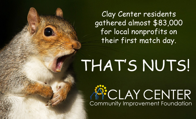 Clay Center Community Improvement Foundation Holds First Annual "Gather for Good" Match Day